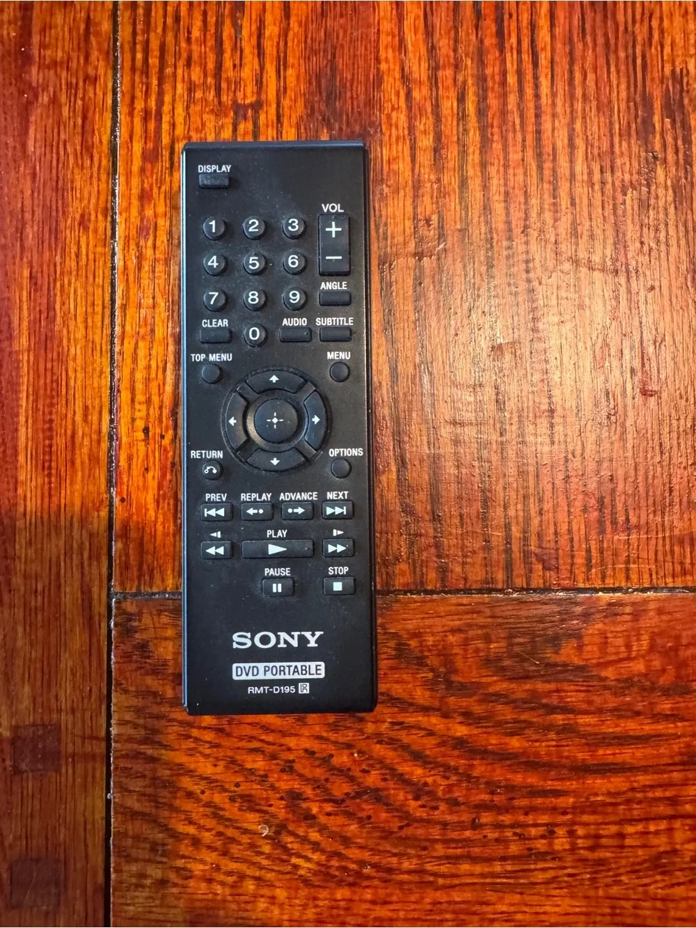 Sony Black DVD Portable Remote RMT-D195